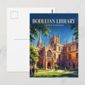 ボドリアン図書館 イギリス ポストカード (正面/裏面)