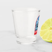 ボドルムキャッスルターキートラベルアートヴィンテージ ショットグラス (左)