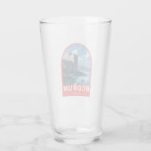 ボドルムキャッスルターキートラベルアートヴィンテージ タンブラーグラス (裏面)