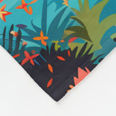 ボドルムターキートラベルアートヴィンテージ フリースブランケット (角)