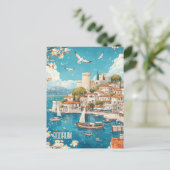 ボドルムトゥルキエへの旅行 ポストカード (スタンド正面)