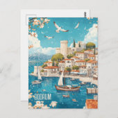 ボドルムトゥルキエへの旅行 ポストカード (正面/裏面)