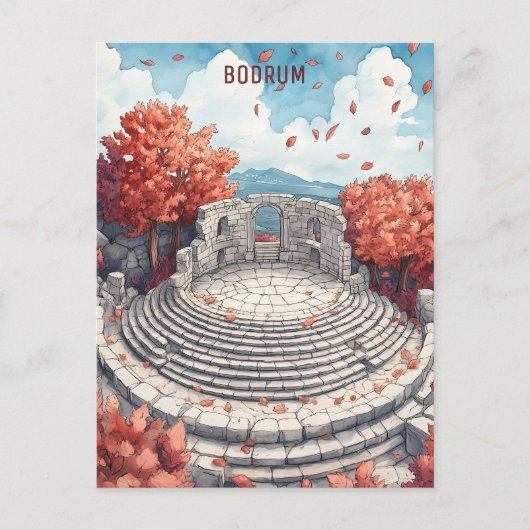 ボドルムトゥルキエ ポストカード (正面)