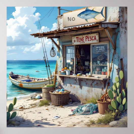 ボナイールでは今日は釣果なし ポスター (正面)