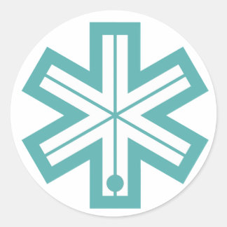 ボナスキーロゴ ラウンドシール