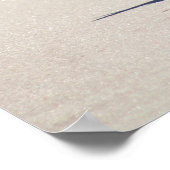 ボナパルテズガルシーガルオンビーチカラー16x20 ポスター (角)