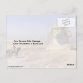 ボナパルトウィザスフィンクスバイジャンレオンジェローム ポストカード (裏面)