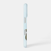 ボナパルトフライキャッチャーCanada Warbler Audubon Bird iPhone 16ケース (右側面)