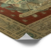 ボナパルト勉強のタペストリーのデザイン ポスター (角)