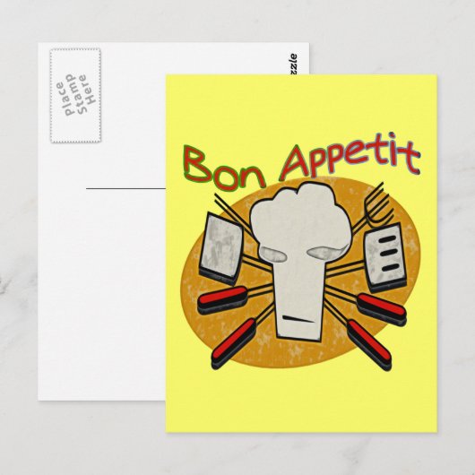 ボナペティ ポストカード (正面/裏面)