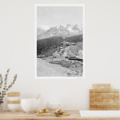 ボナンザコッパー鉱山アラスカ1916 ポスター (キッチン)