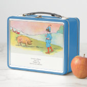 ボナーに行くと豚に会った – 子供部屋韻 メタルランチボックス (インサイチュ)