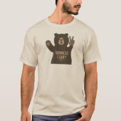 ボナーズフェリー アイダホ ピースベア Tシャツ (正面)