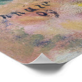 ボナードの雨の風景 ポスター (角)