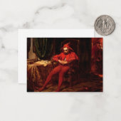 ボナ女王の宮廷でのボールの間のスタンチク ノートカード (正面/裏面インサイチュ)