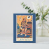 ボニおもしろいー・スコットランドのヴィンテージ中心加熱 ポストカード (スタンド正面)