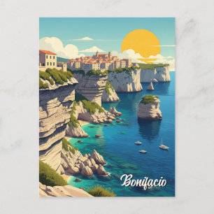 ボニファシオコルシカFrance旅行 ポストカード