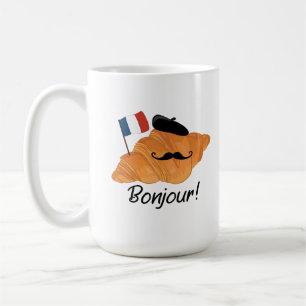 ボニュフランスのールクロワッサン – フランスおもしろい食品 コーヒーマグカップ