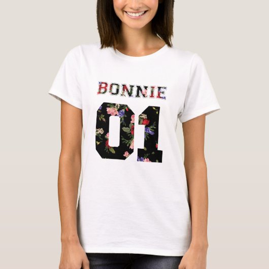 ボニーとクライドのシャツ Tシャツ (正面)