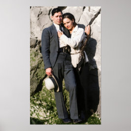 ボニーとクライドの抱擁 1933年 レマスター ポスター