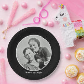 ボニーとクライド ペーパープレート (パーティー)