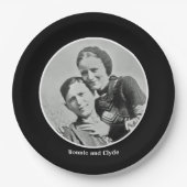 ボニーとクライド ペーパープレート (正面)