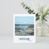 ボニースコットランドノースバーウィックバスロック素晴らしアート シーズンカード (スタンド正面)