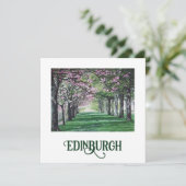 ボニースコットランド美しいエディンバラ素晴らしパークアート シーズンカード (スタンド正面)
