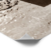 ボニーパーカー喫煙Aシガー1933白黒 ポスター (角)