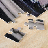 ボニーパーカー喫煙A葉巻1933カラーレドゥックス ジグソーパズル (側面)