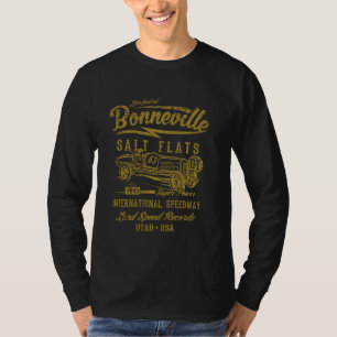 ボニービルソルトフラッツユタスピードウェイ動揺してデ Tシャツ