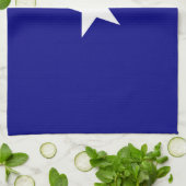 ボニーブルー国旗のホワイトスター キッチンタオル (折り畳み)