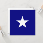 ボニーブルー国旗 カード (正面/裏面インサイチュ)