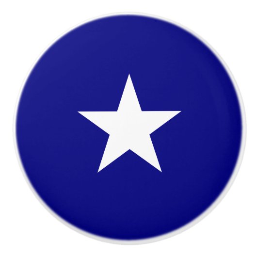 ボニーブルー国旗 セラミックノブ (正面)