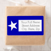 ボニーブルー国旗 ラベル (インサイチュ)