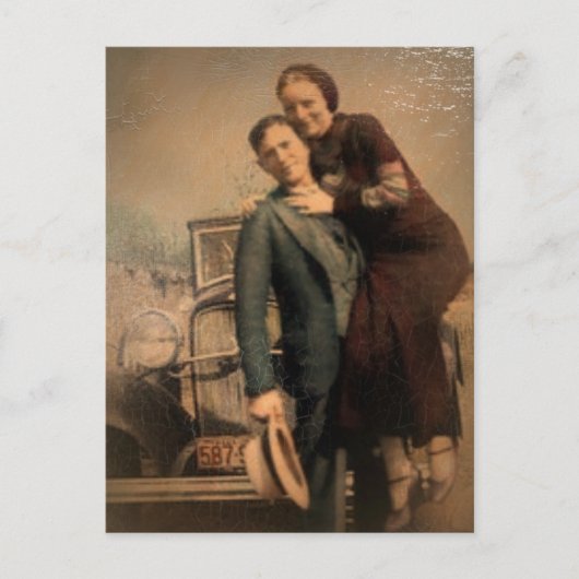 ボニー&クライド ポストカード (正面)