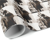 ボニー&クリドザバロー集団1930s ラッピングペーパー (ロールコーナー)