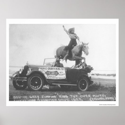 ボニー・グレイは馬を跳び上げた。 ポスター (正面)