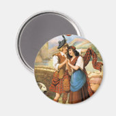 ボニー・スコットランド マグネット (正面/裏面)