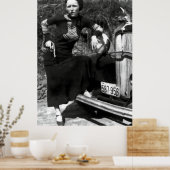 ボニー・パーカー ポスター (キッチン)