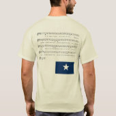 ボニー・ブルー国旗のハーラー Tシャツ (裏面)