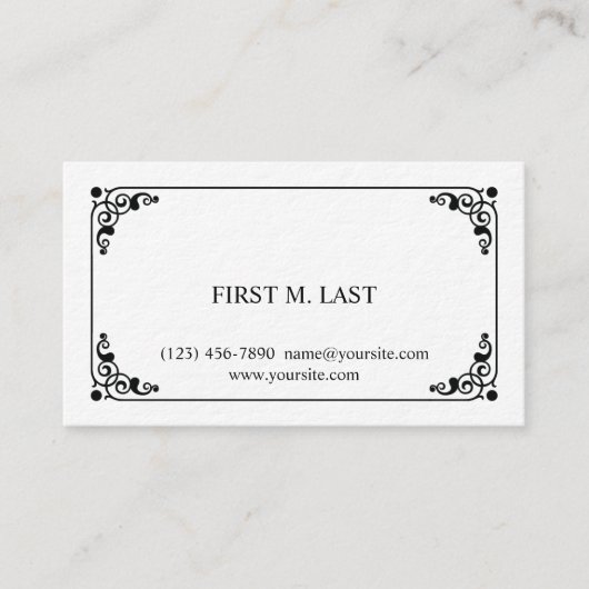 ボニー 名刺 (正面)