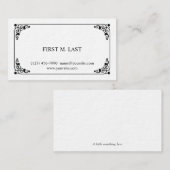 ボニー 名刺 (正面/裏面)