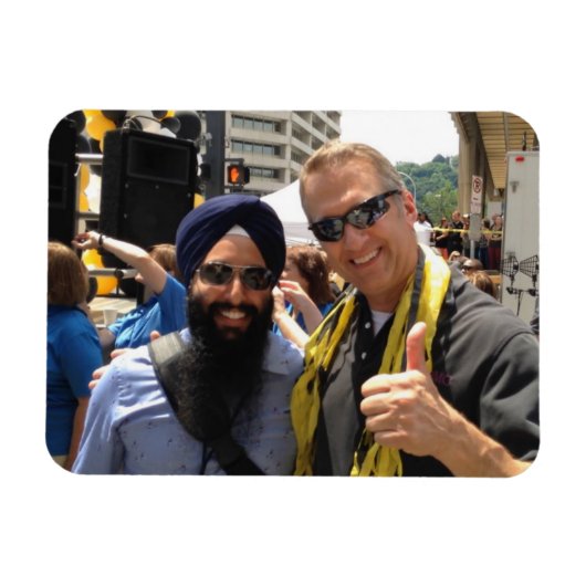 ボニ感謝していノ-ベビーだ！ マグネット (横)