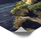 ボヌール – アルプスの風景の中の牛と羊 ポスター (角)