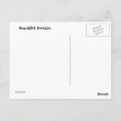 ボネアの木 ポストカード (裏面)