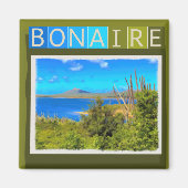 ボネアの水色 マグネット (正面)