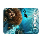 ボネアカリビーンオランダスキューバダイバーダイビング マグネット (横)