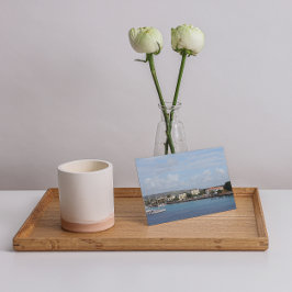 ボネアクラレンディークハーバーセーリングボート ポストカード