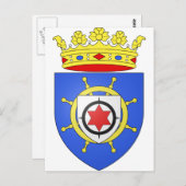 ボネアコート・オブ・アームズ ポストカード (正面/裏面)